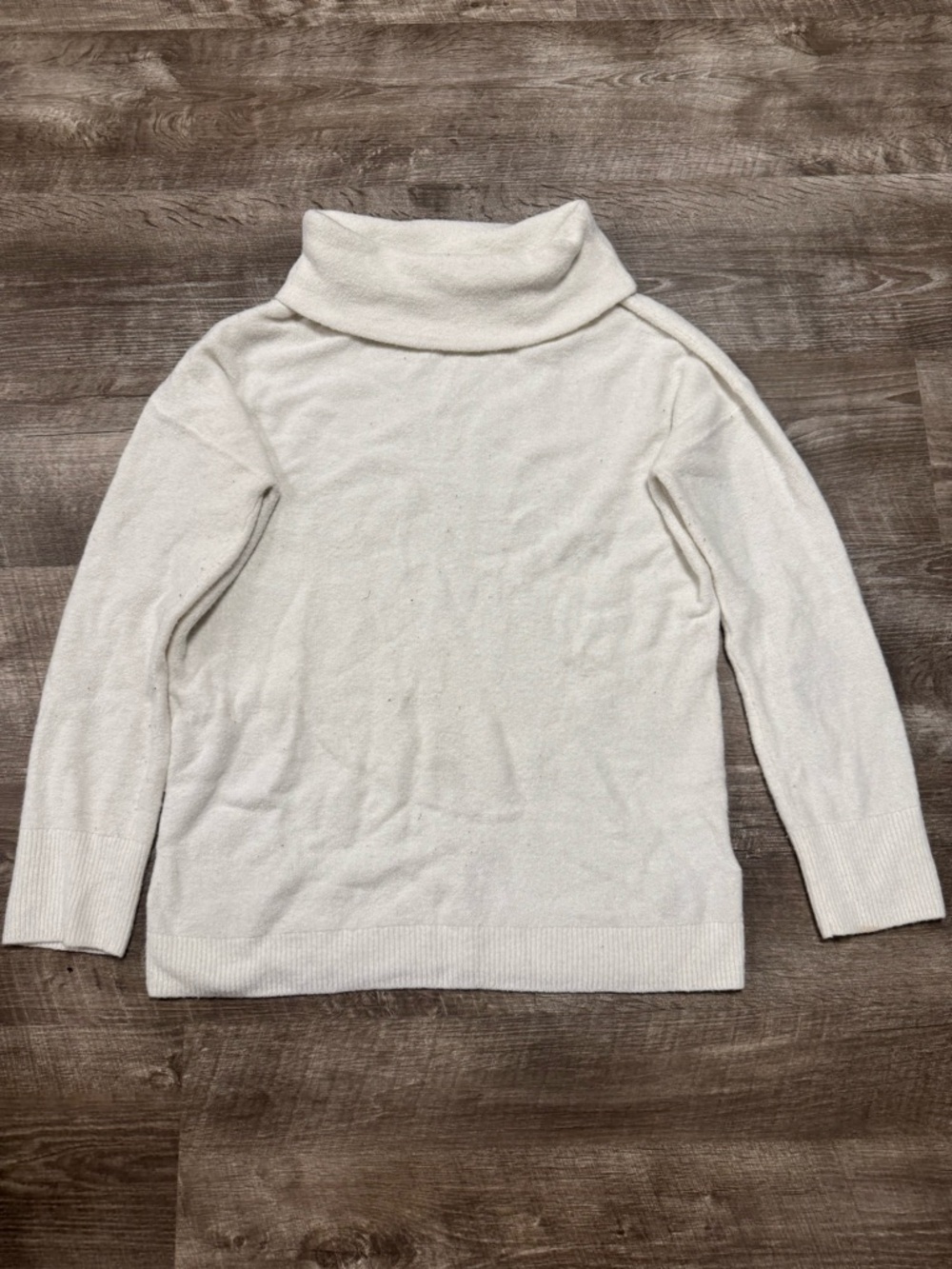 LARK & RO Wool Blend Turtleneck Sweater Size Small